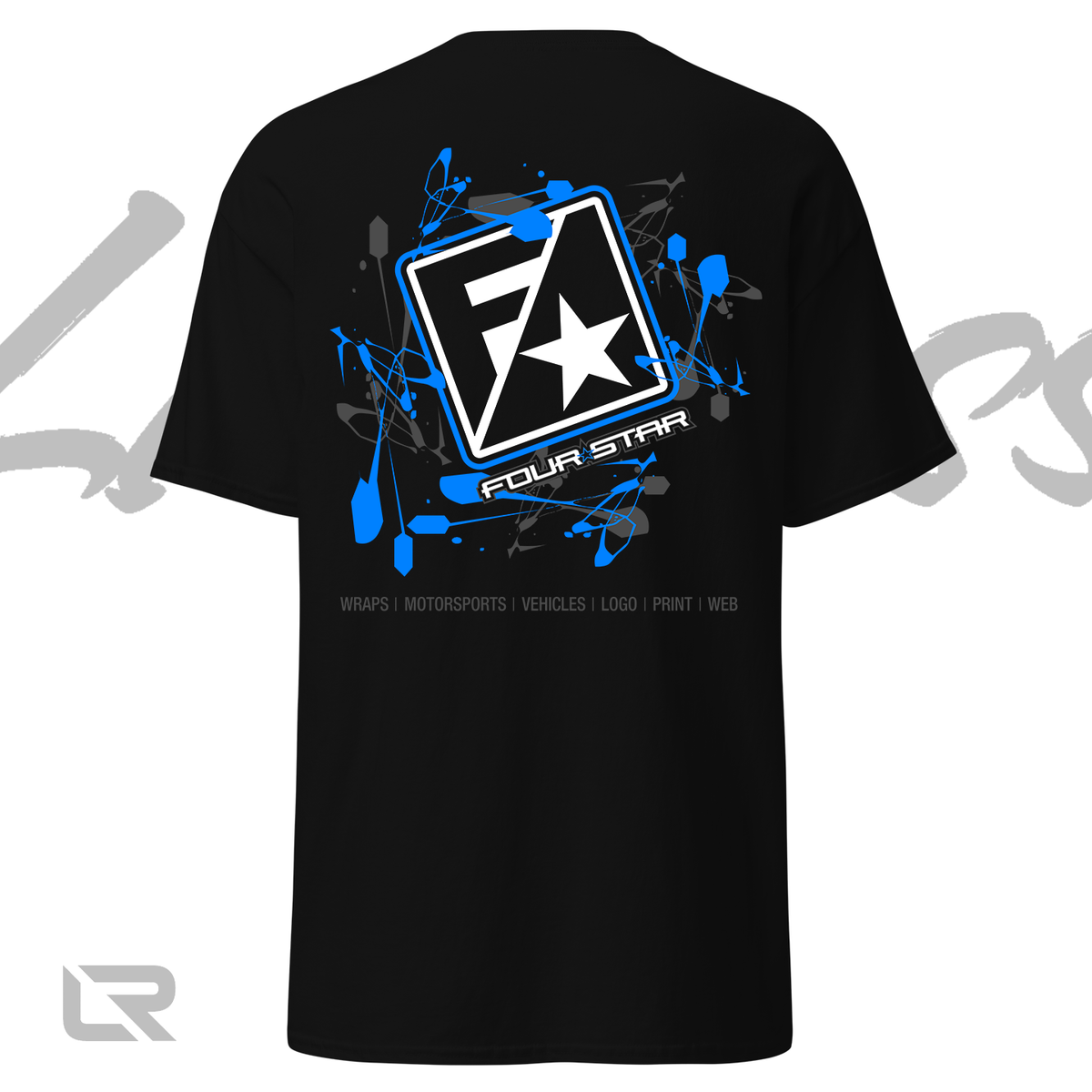 4Star Paint Splatter T-Shirt
