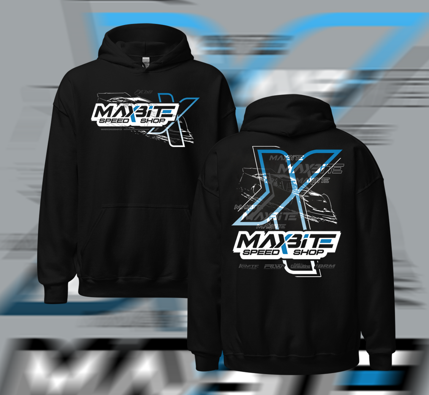 Maxbite Black Hoodie