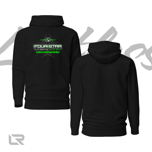 4Star Decal Shop Hoodie