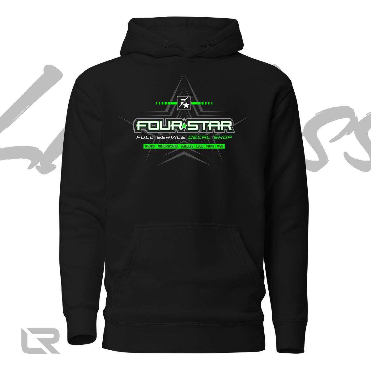 4Star Decal Shop Hoodie