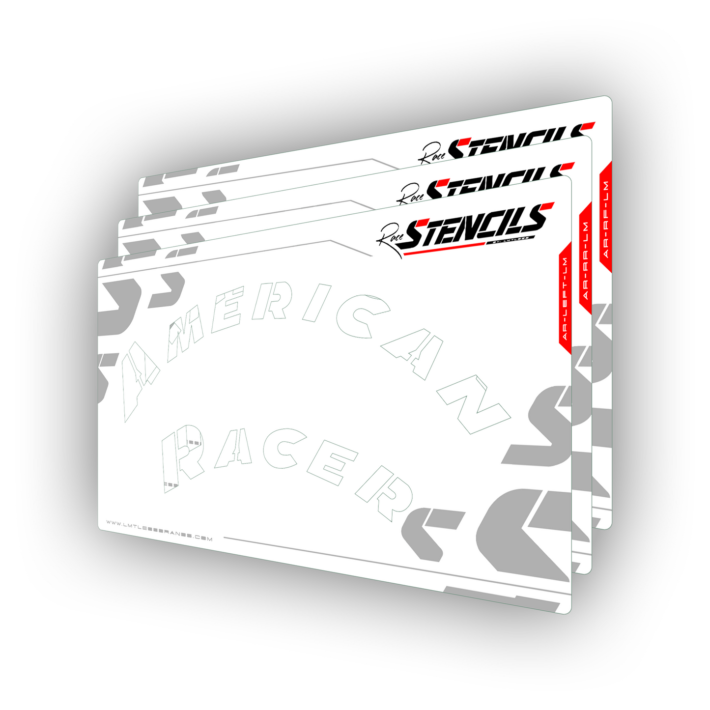 Dirt Late Model American Racer BT Stencil Kit
