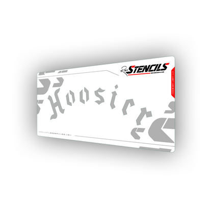 Dirt Late Model Hoosier Leftside Stencil