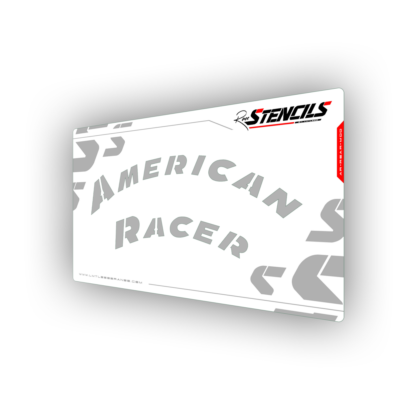 NE Modified American Racer LR & RR Stencil