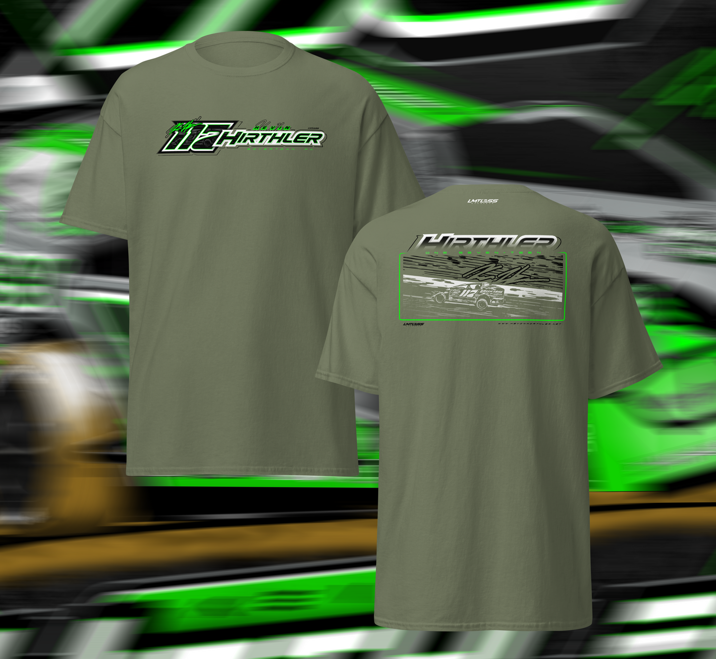 T-shirt noir Kevin Hirthler Lifestyle
